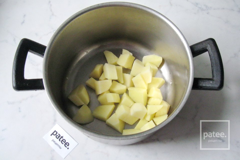 Суп с галушками из фасоли - Шаг 4