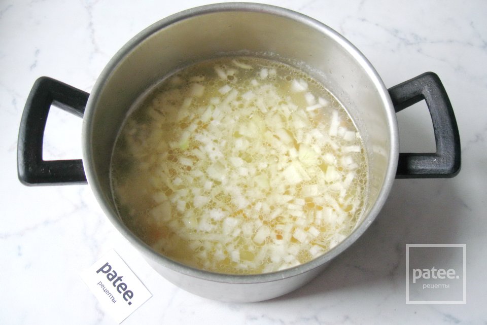 Суп с галушками из фасоли - Шаг 8