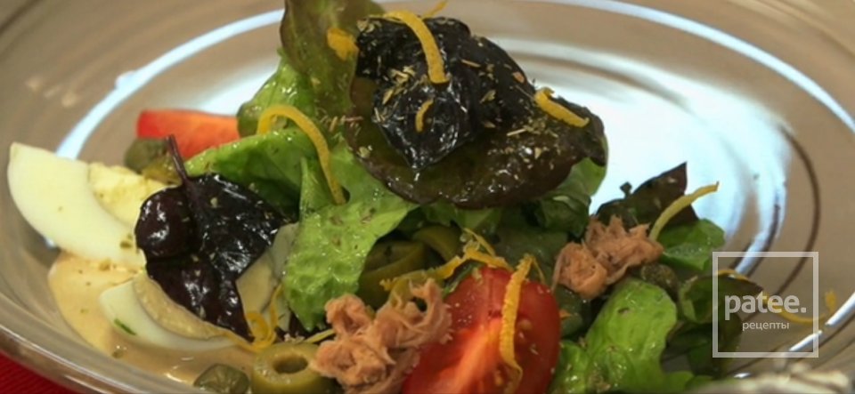 Вителло Тонато с салатом Нисуаз - Шаг 4