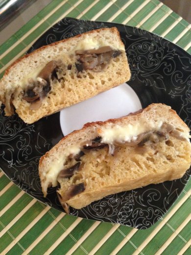 ПП пирог с грибами и сыром - Шаг 3