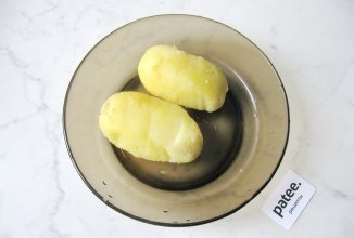 Котлеты из говяжьей печени с картофелем и грибами - Шаг 2