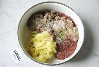 Котлеты из говяжьей печени с картофелем и грибами - Шаг 6
