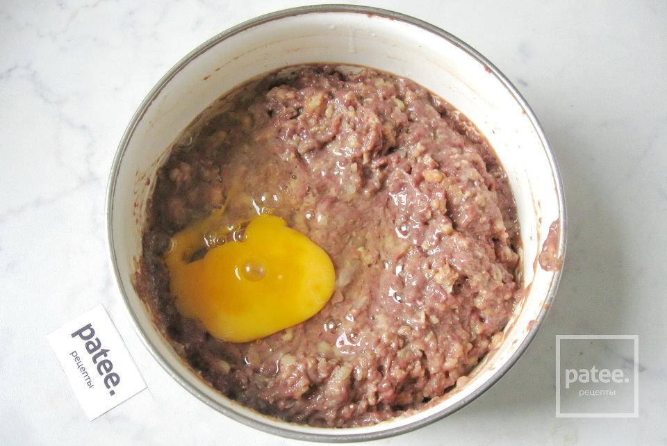 Котлеты из говяжьей печени с картофелем и грибами - Шаг 8