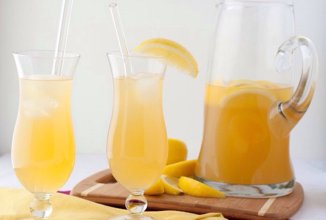 Лимонад из зеленого чая