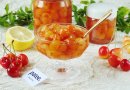 Варенье из черешни с лимоном