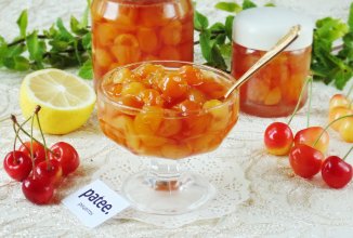 Варенье из черешни с лимоном