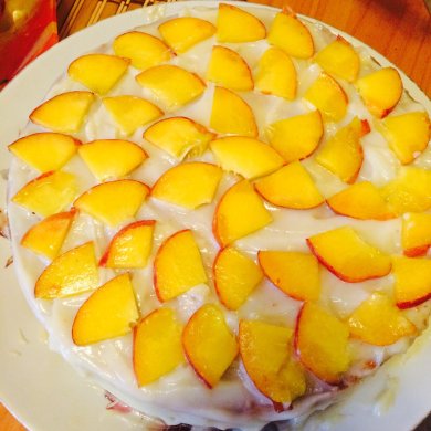 Бисквитный торт с заваренным кремом - Шаг 4