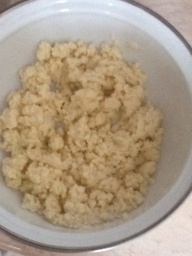 Манник на сметане - Шаг 1