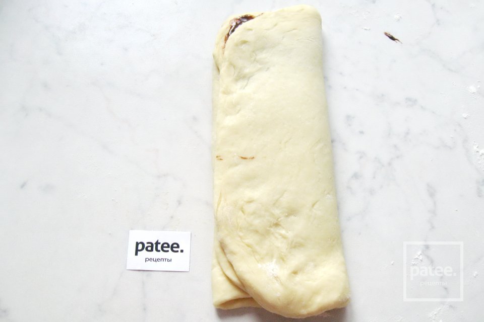 Сладкий хлеб с шоколадной прослойкой - Шаг 21