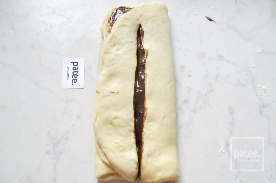 Сладкий хлеб с шоколадной прослойкой - Шаг 22