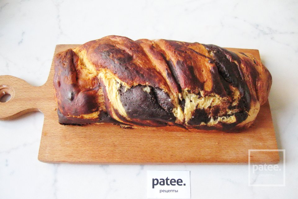 Сладкий хлеб с шоколадной прослойкой - Шаг 24