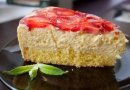 Торт с клубникой и маскарпоне