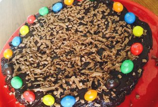 Шоколадный торт из сыра маскарпоне