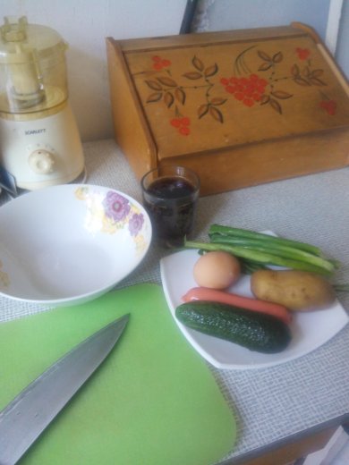 Простая бюджетная окрошка - Шаг 1