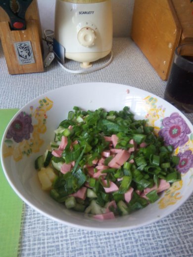 Простая бюджетная окрошка - Шаг 3