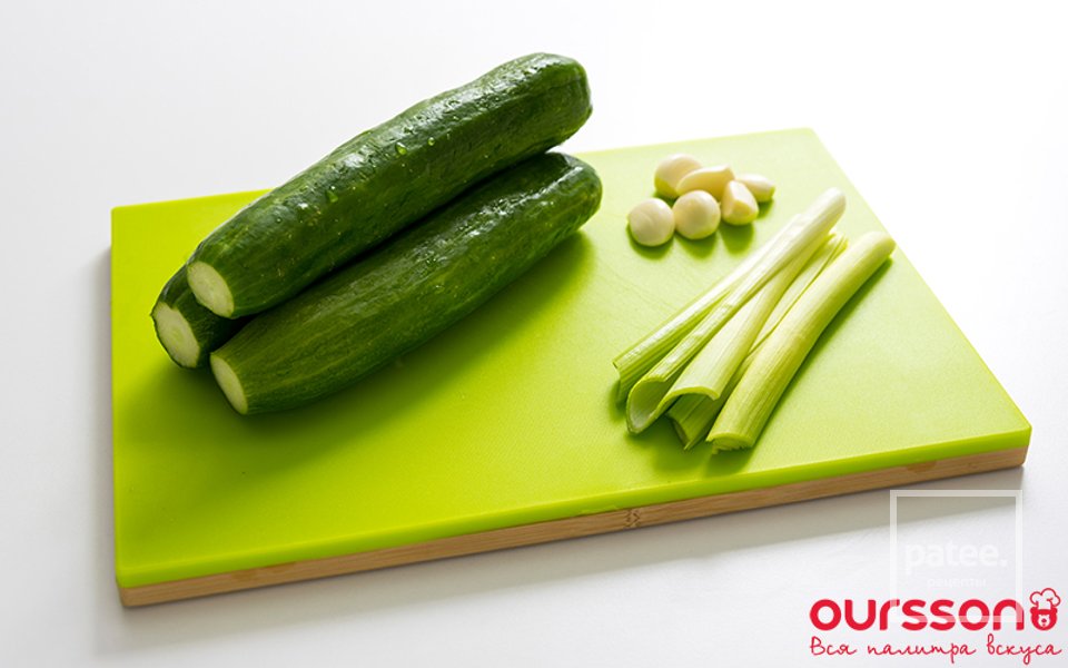 Окрошка на кефире - Шаг 1