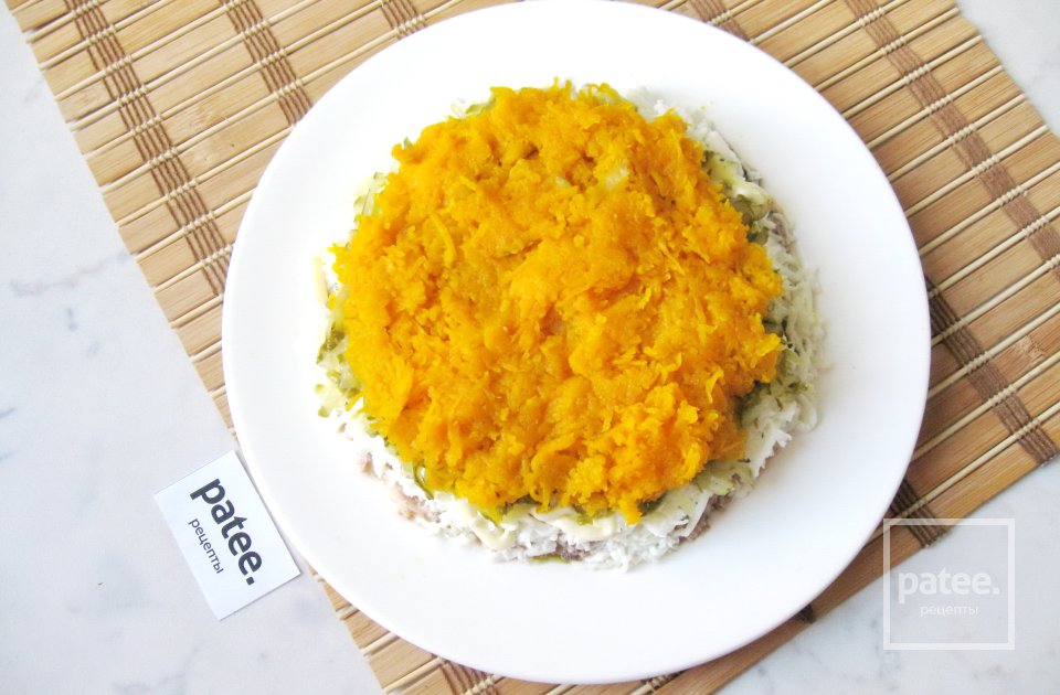 Салат Подсолнух с сардиной - Шаг 7