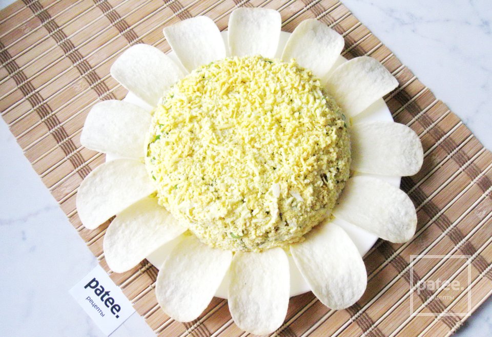 Салат Подсолнух с сардиной - Шаг 11