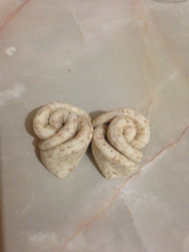 Отрубной хлеб в виде розочек - Шаг 5