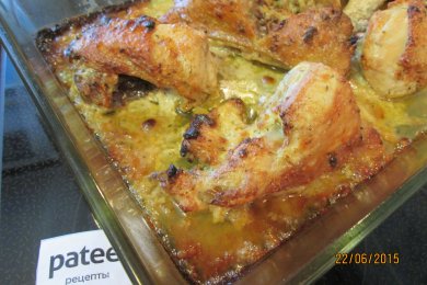 Маринованная курочка - Гриль. - приготовление