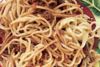 Спагетти с фаршем