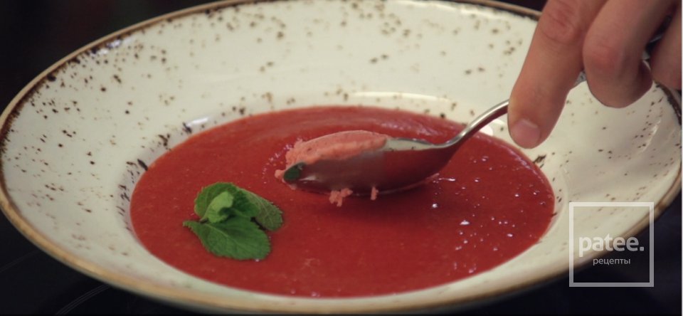 Холодный клубнично-имбирный суп за 10 минут - Шаг 4