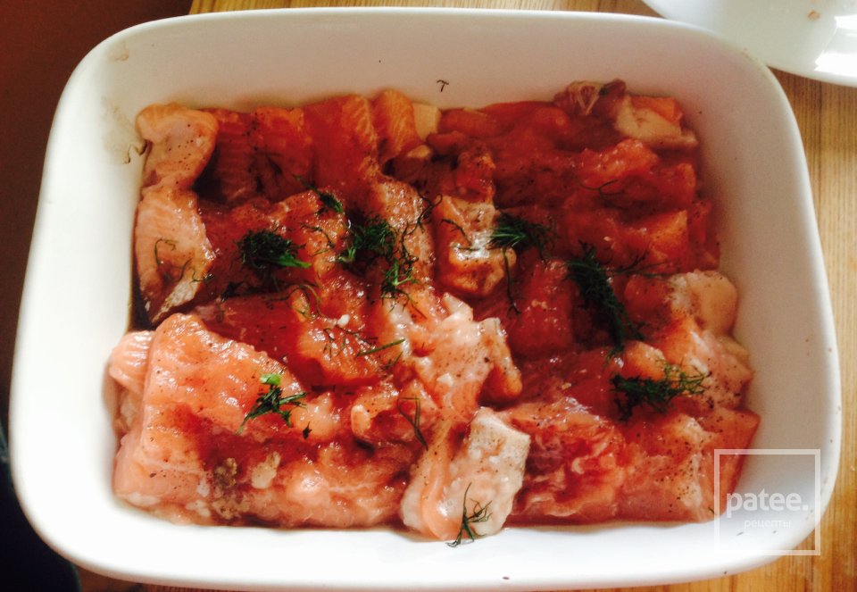 Форель в сливках - Шаг 1