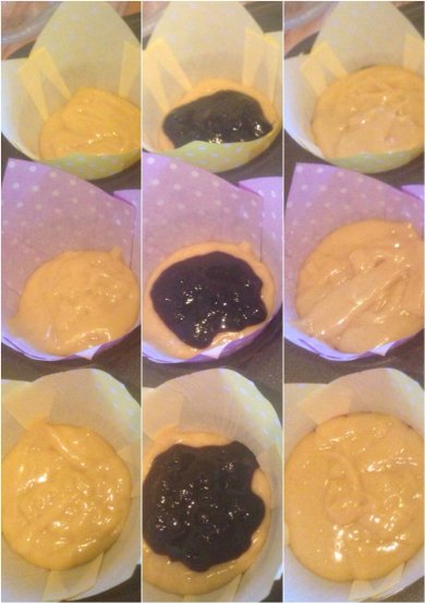 Кексы с вареньем - Шаг 6