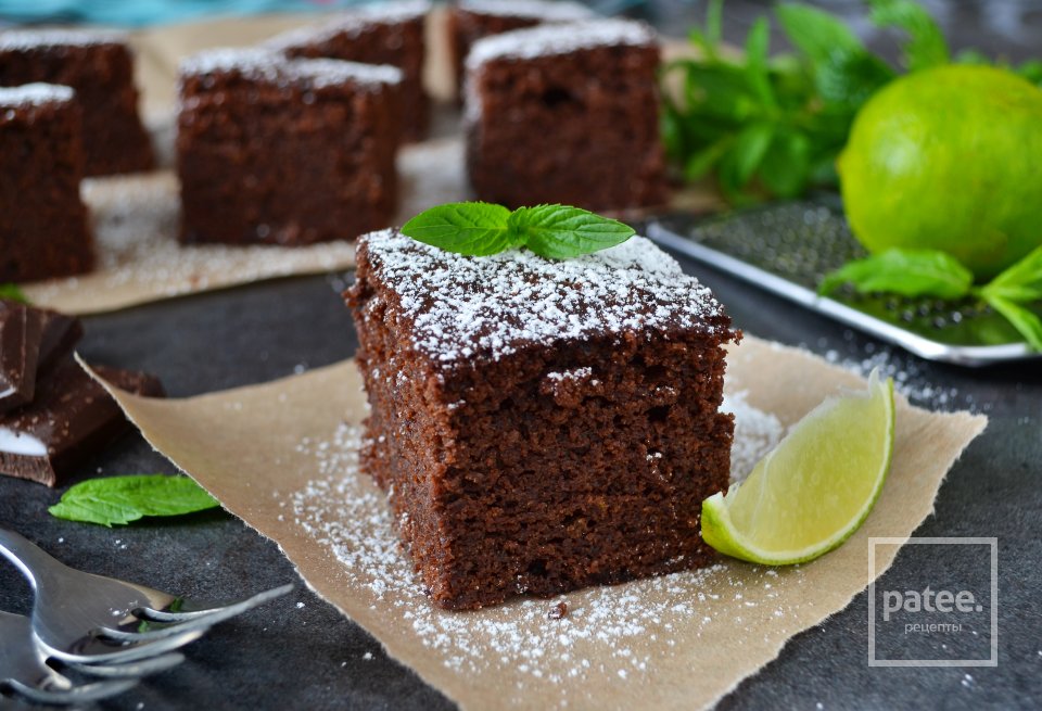 Брауни с лаймом - Шаг 17