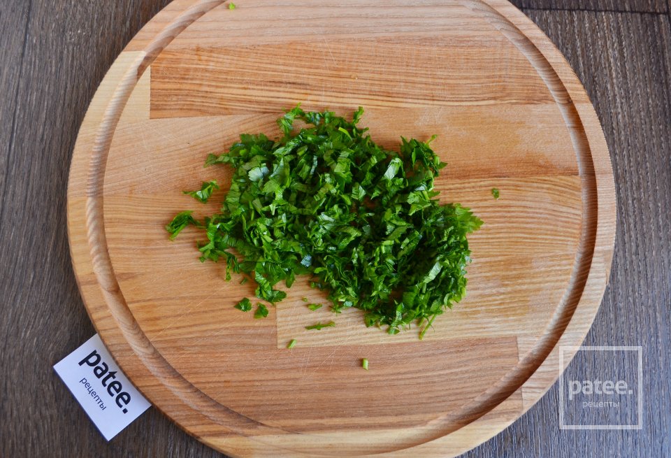 Салат с творогом и томатами - Шаг 4