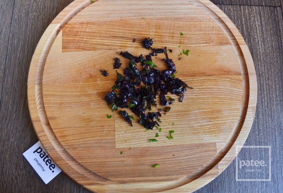 Салат с творогом и томатами - Шаг 5