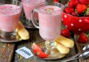 Клубничный мусс без сливок и желатина