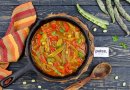 Рагу из стручковой фасоли в томатном соусе