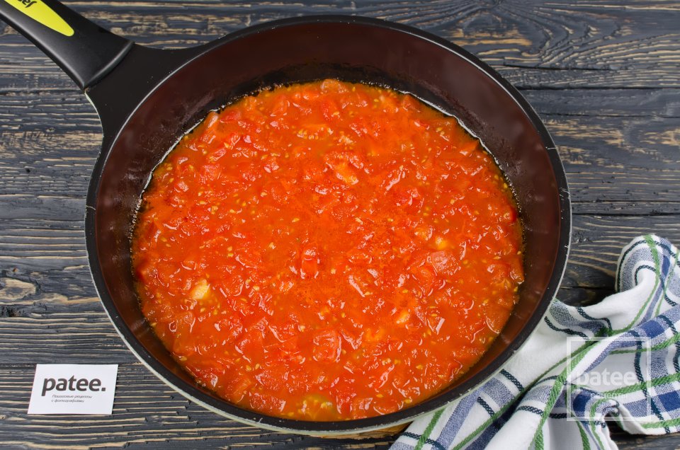 Рагу из стручковой фасоли в томатном соусе - Шаг 5