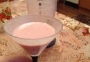 Молочный клубничный коктейл