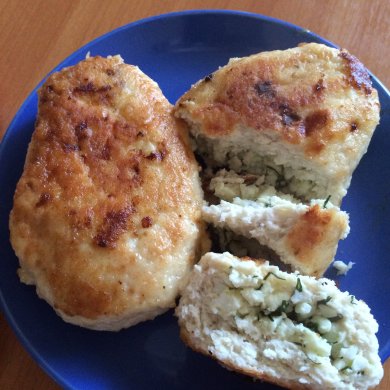 Куриные зразы с яйцом и зеленью - Шаг 4