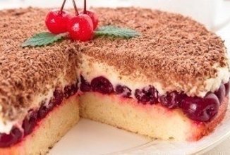 Вишневый пирог "Наслаждение"