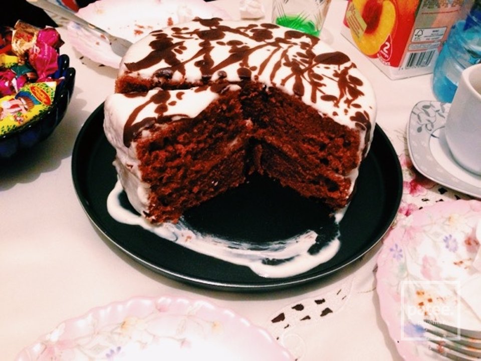 Торт "Красный бархат"/"Red velvet 🍰 - Шаг 5