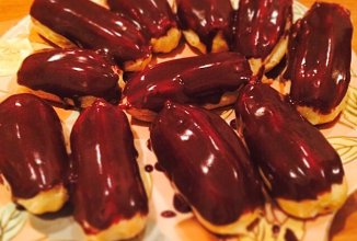 Эклеры с заварным кремом