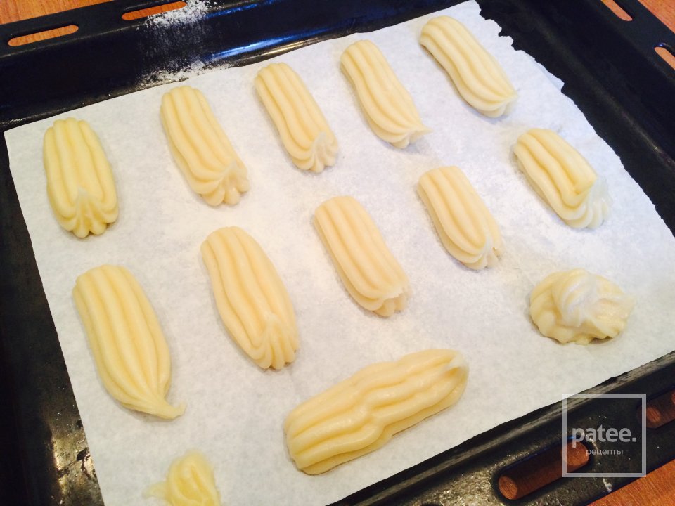 Эклеры с заварным кремом - Шаг 2