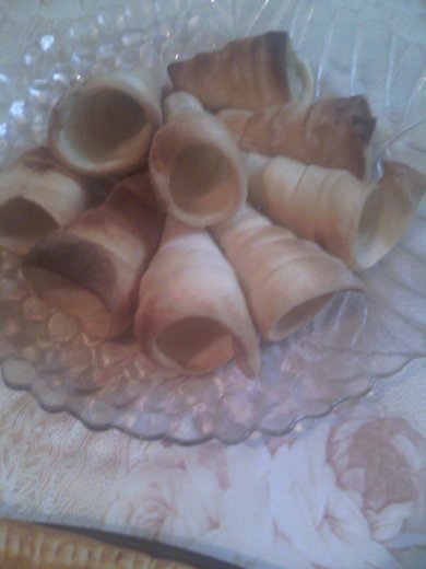 Трубочки с кремом - Шаг 1