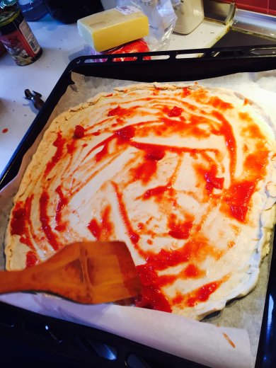 Пицца - Шаг 1