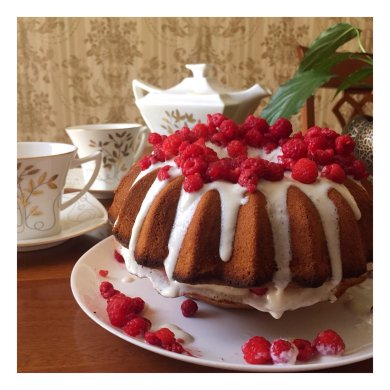 Бисквитный кекс. - Шаг 1