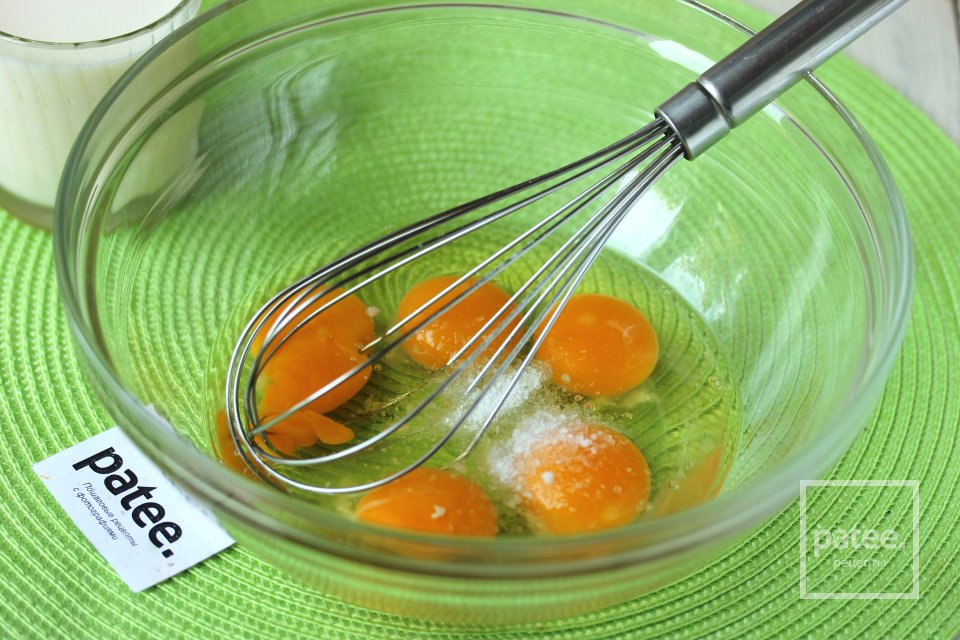 Овощи, запечённые в омлете - Шаг 3