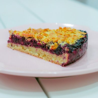 Тертый пирог с ягодами - Шаг 1