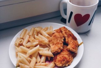 Куриные отбивные в панировке