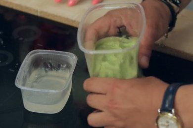 Панна-котта из щавеля - приготовление