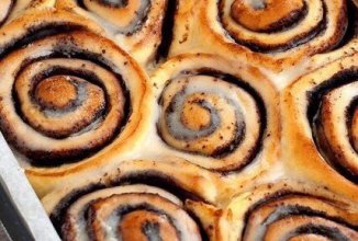 Вкуснейшие булочки с корицей и кремом