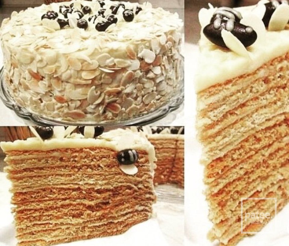 Медовый торт - Шаг 1