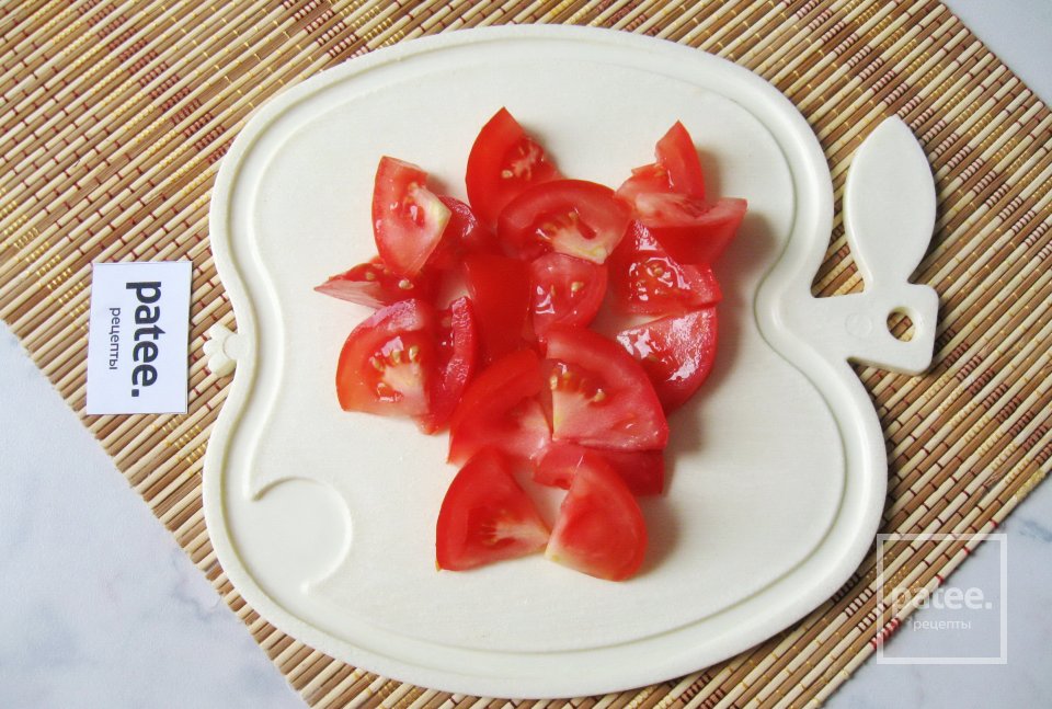 Салат из кабачков с помидорами - Шаг 6